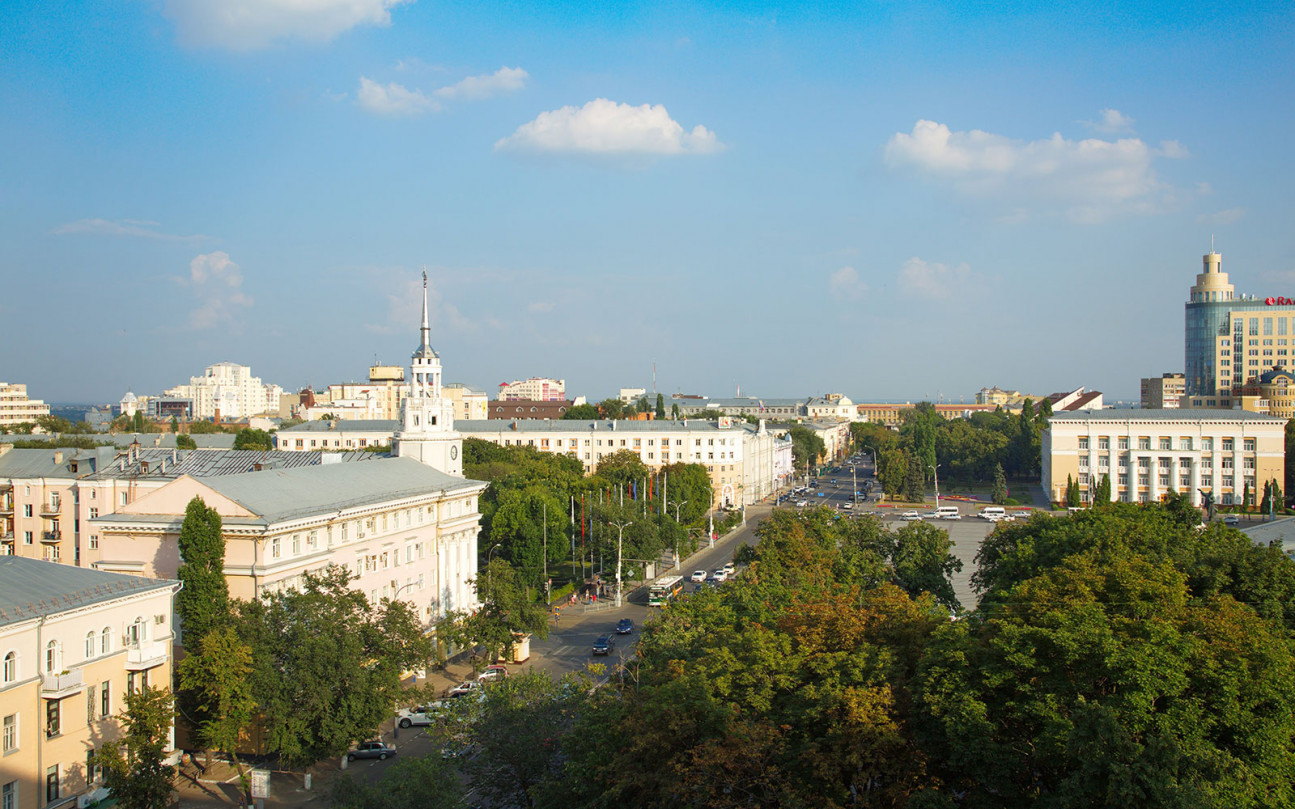 Площадь Ленина Воронеж панорама