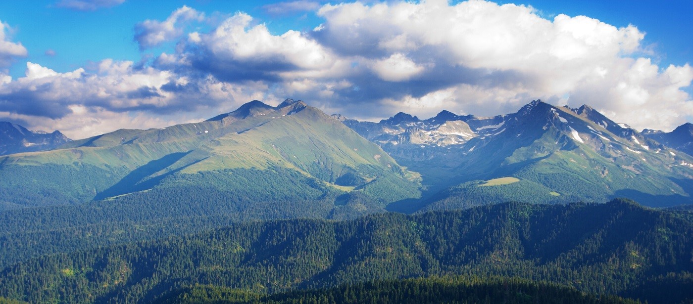 Горы Западного Кавказа рельеф