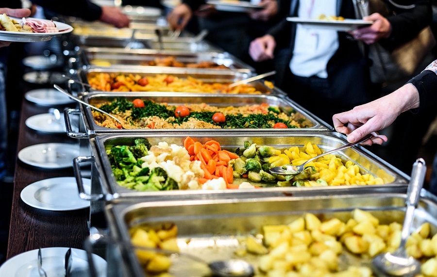 Buffet breakfast