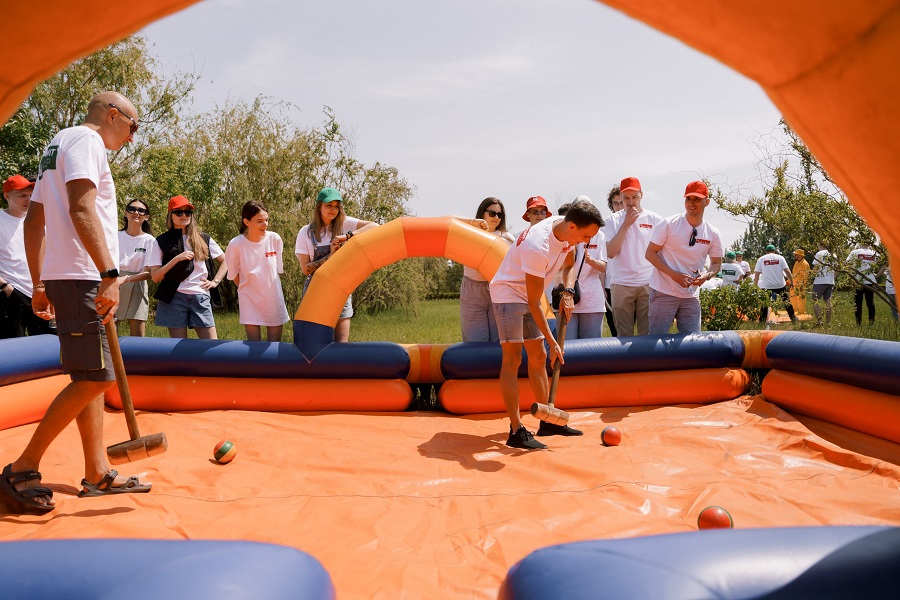 Holding corporate events