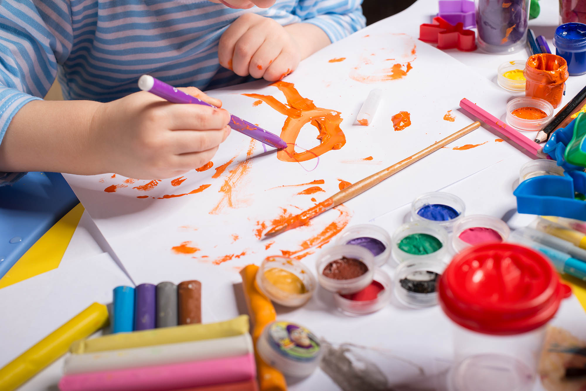 Paint the scene. Дети творчество. Художественное рисование для детей. Изо для дошкольников. О детском рисовании.