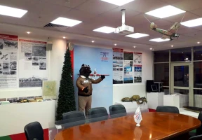 Opening of an exhibition on the history of aviation in AZIMUT Hotel Yaroslavl
