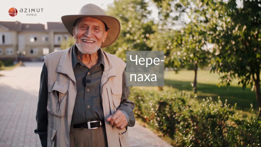 Николай Дроздов рассказывает о черепахах в окрестностях AZIMUT Отель Волга Астрахань