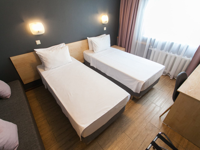 AZIMUT Отель Новосибирск room