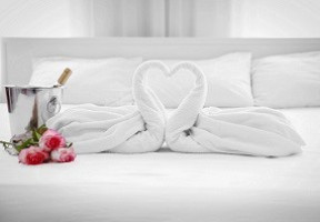 A fairytale getaway for newlyweds