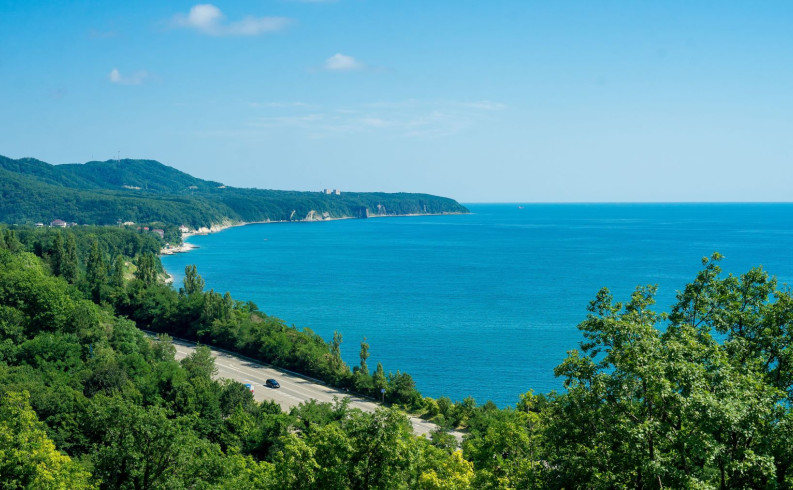 Панорамный вид на море