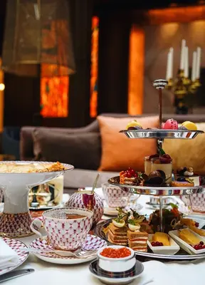 Tea ceremony at METROPOL Hotel Moscow