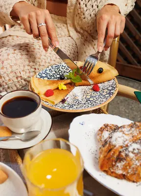 Breakfast at Svetsky Restaurant