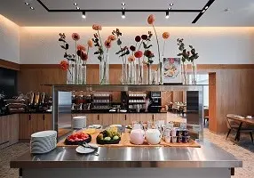 Russian Breakfast at AZIMUT City Hotel Tyumen