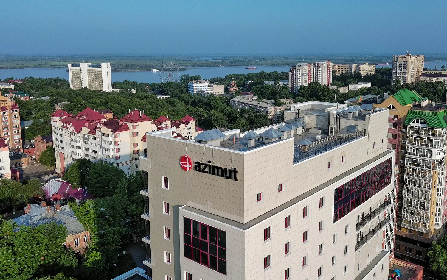 AZIMUT Сити Отель Хабаровск, улица Истомина, 56А