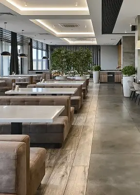 Cafe "Panorama" at
Azimut Park Hotel Kaspiysk