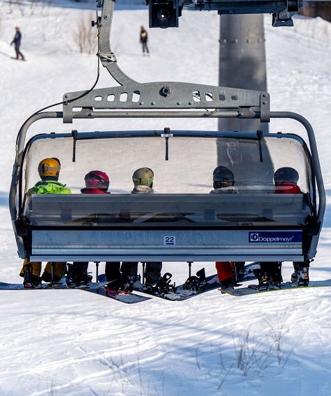 Ski resort "Mountain air"