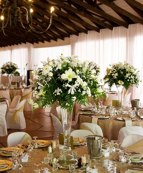 Banquet hall rental in country hotel