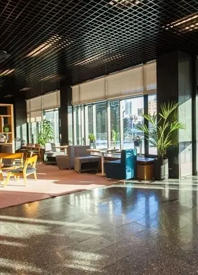 Smart lobby bar