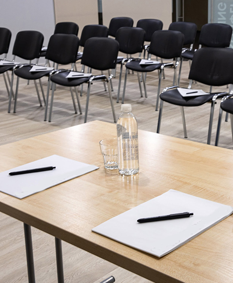 Rent of halls for seminars in country hotel