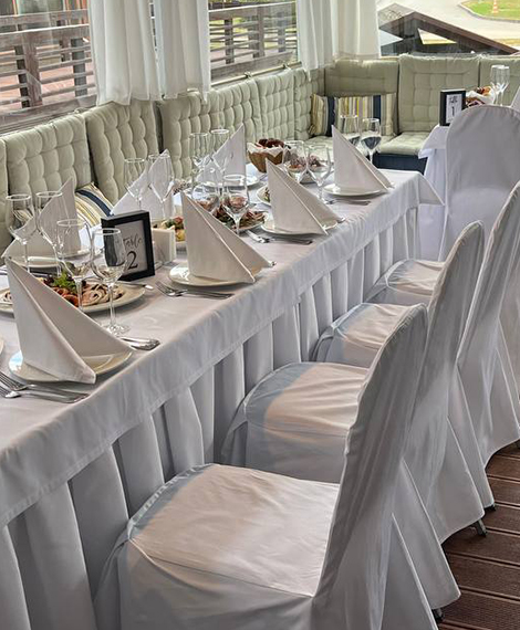 Rent a banquet hall for a wedding in the country hotel