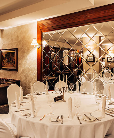 Rent a banquet hall for a holiday in the country hotel