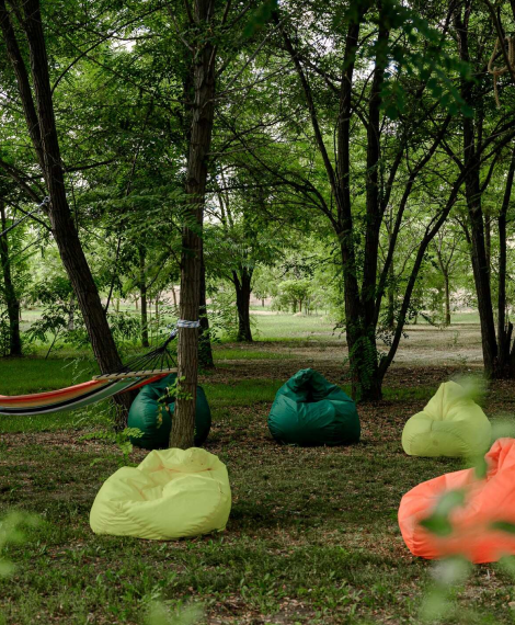 A recreation area for the whole family